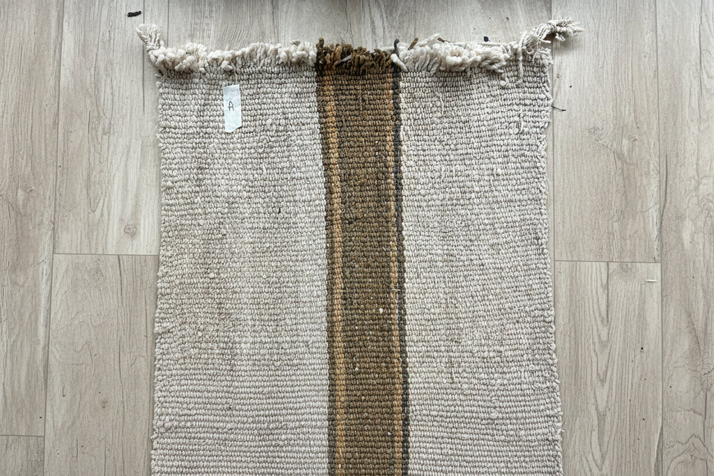 Vintage handwoven stripe runners