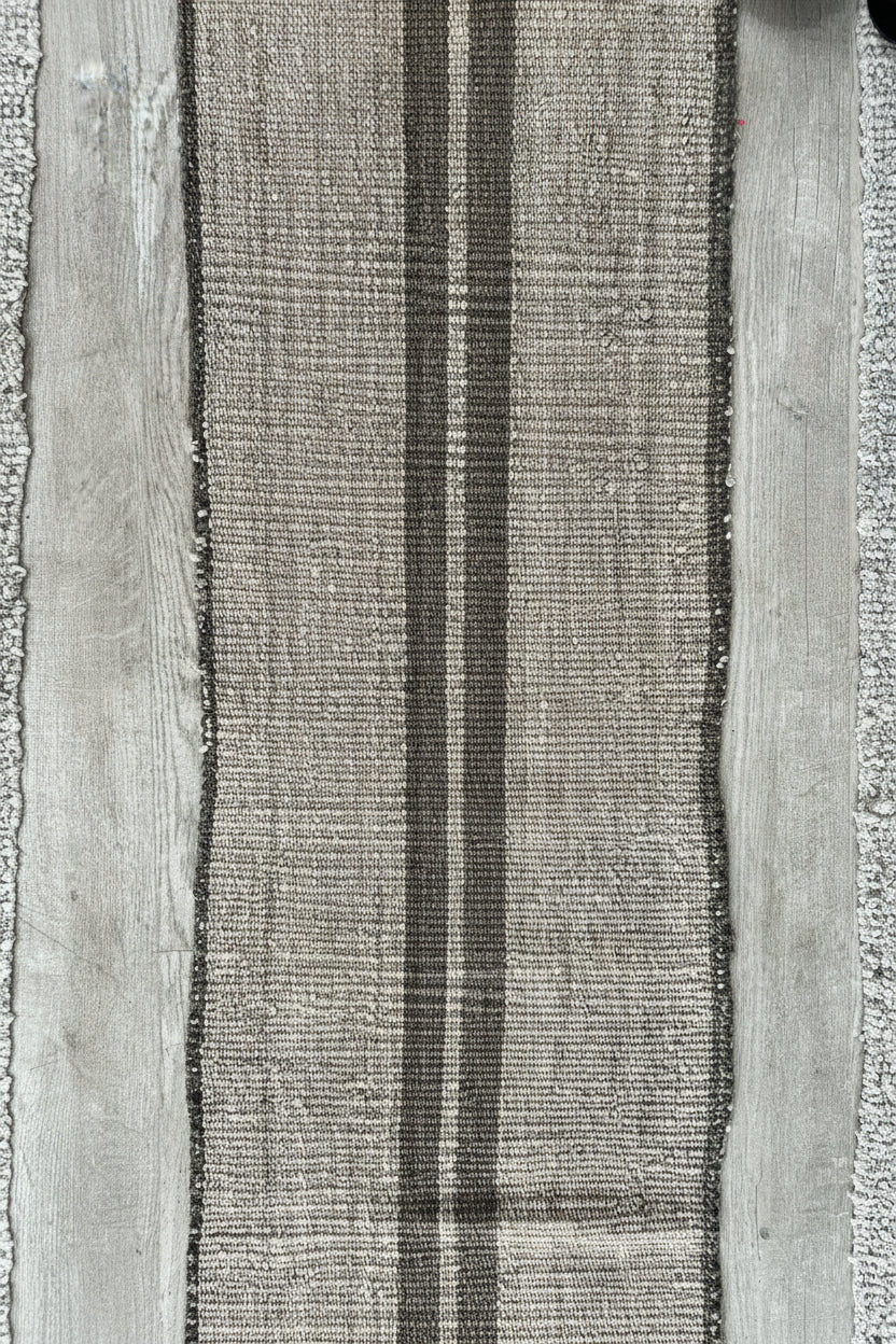 Vintage handwoven stripe runners